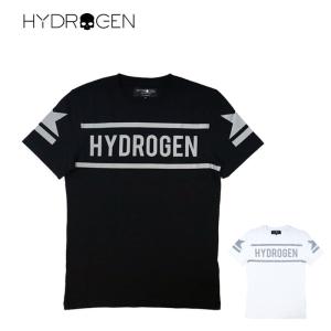 HYDROGEN ハイドロゲン ロゴTシャツ 蛍光 TEE メンズ レディース｜gios-shop