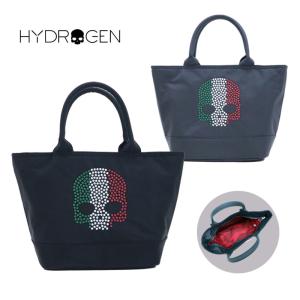 HYDROGEN ハイドロゲン イタリアスカル スタッズ ファスナー ミニトート バッグ メンズ レディース ブランド｜gios-shop