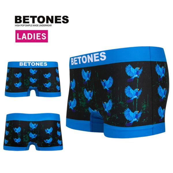 BETONES ビトーンズ LADIE’S ASHA BLUE アンダーウェア ボクサーパンツ 下着...