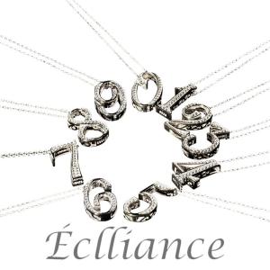 Eclliance エクリアンス Number Necklace Silver S925 ナンバー