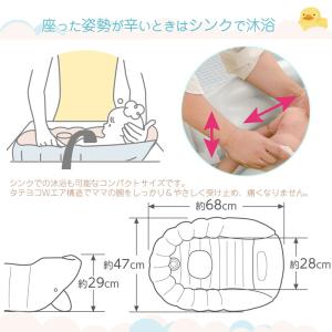Richell リッチェル ふかふか ベビーバ...の詳細画像1