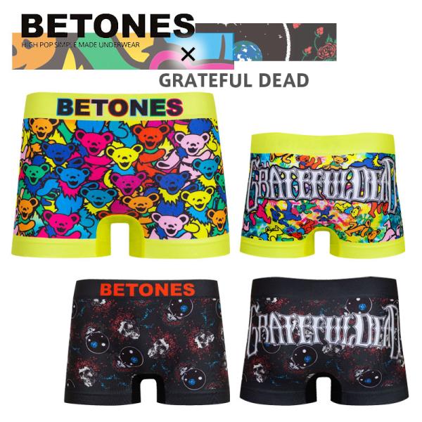 BETONES ビトーンズ グレートフルデッド コラボ  GRATEFUL DEAD YELLOW ...