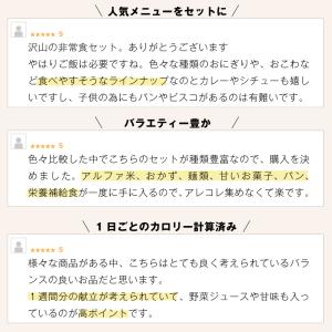5年保存 非常食セット 7日分 30種類 47...の詳細画像3