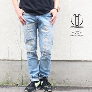 JAPAN BLUE JEANS ジャパンブルージーンズ NEW CALIF. Beverly スリムテーパードフィット 10oz イージーデニム メンズ｜gios-shop