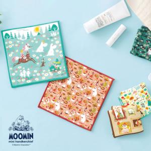 MOOMIN ムーミン mini handkerchief ミニハンカチ｜gios-shop