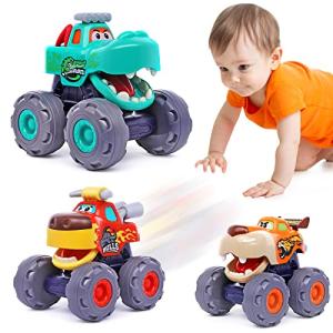 OCATO Toy Cars for 1 Year Old Boy Gifts Monster Trucks Boys Toys for 1 2 3