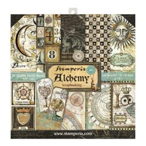Stamperia International KFT Paper Pad 10 Sheets DoubleSided Alchemy Multico