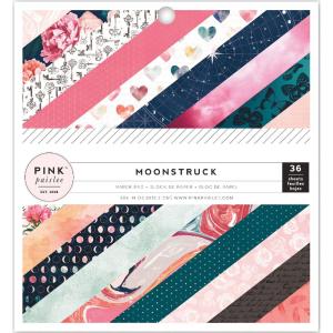 American Crafts 310485 Paper Pad Pink Paislee Moonstruck 15cm X 15cm 36 She