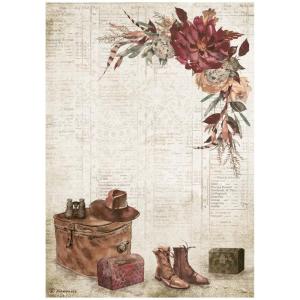 Stamperia International kft Rice Paper Sheet A4  Country Elements Our Way
