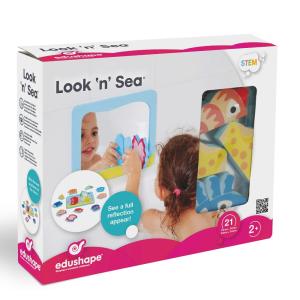 知育おもちゃ ボーネルンド エデュシェイプ Edushape バスステッカー 海のかくれんぼ 2歳頃 ES525003の商品画像