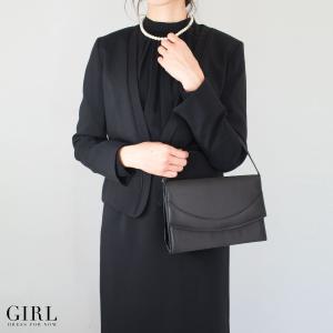 フォーマルバッグ 葬儀 黒 葬式 大きめ 結婚...の詳細画像1