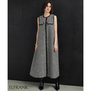 ワンピース ロング ツイード ロングワンピース...の詳細画像1