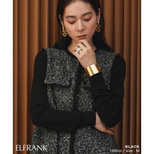 ワンピース ロング ツイード ロングワンピース...の詳細画像3