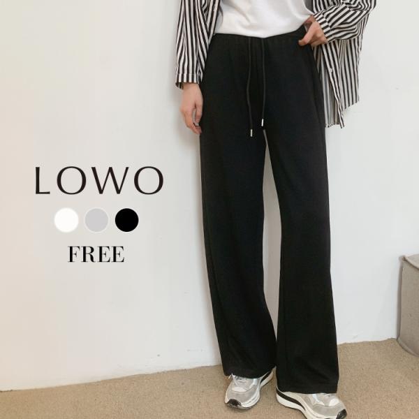 パンツ レディース 大きいサイズ きれいめ ロング ボトムス ウエストゴム ゴム ロング丈 大人 カ...