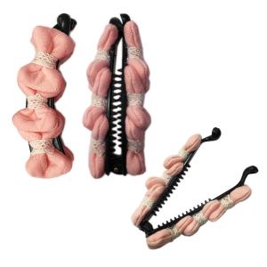 パステルカラーの小さなリボンを6個付けたバナナ...の詳細画像2