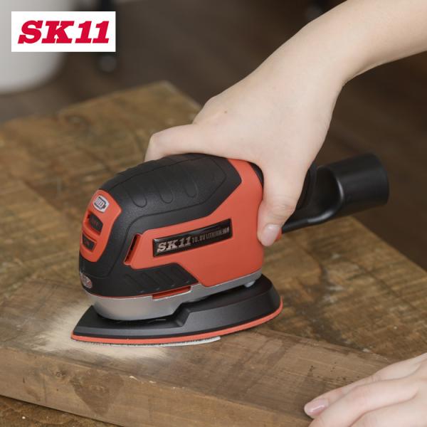 研磨 ヤスリ  家具 組立 女性 初心者 中級者 上級者 DIY 藤原産業 SK11 充電パームサン...