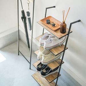 ラダーラック 立て掛け アイアン スリム おしゃれ 壁面収納 ウォール