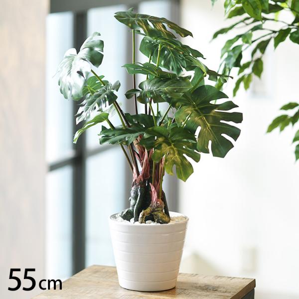 フェイクグリーン おしゃれ 鉢 モンステラ ペット フェイクグリーン モンステラ ポット