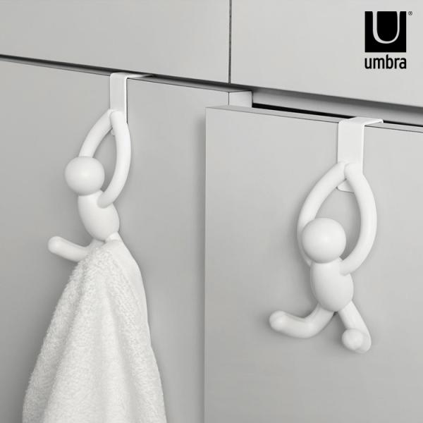 タオルフック 引っ掛け タオルハンガー Umbra アンブラ バディ キャブフック シングル2pc ...