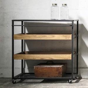 ワゴン ラック 収納  JOURNAL STANDARD FURNITURE ジャーナルスタンダードファニチャー SENS WAGON RACK｜girlyapartment