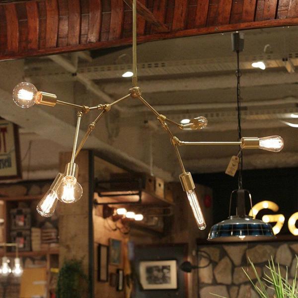 ペンダントランプ おしゃれ 6灯 ACME Furniture アクメファニチャー SOLID BR...
