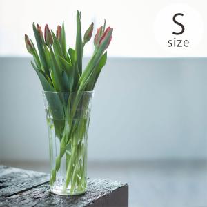 フラワーベース 花瓶 ガラス クリア シンプル Horn Please ホーン プリーズ リューズガラス ワイズライン フラワーベース マンス S