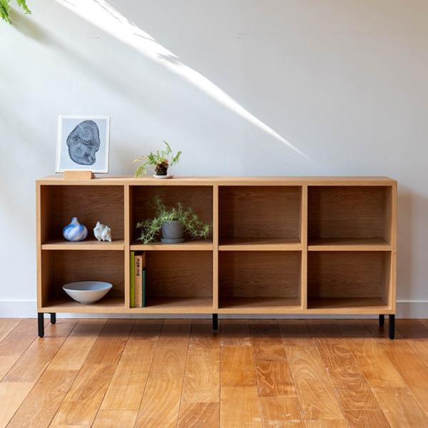 棚 ラック 木製 2段 おしゃれ Fumi フミ 整うソファ 棚 M