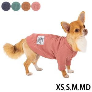ドッグウェア 犬服 犬 服 トップス MANDARINE BROTHERS マンダリンブラザーズ エンボスロゴスウェット XS S M MD
