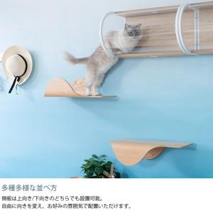 猫 キャットステップ 木製 おしゃれ キャット...の詳細画像5