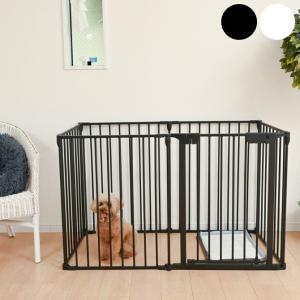 FEANDREA ペットサークル 高さ120cm 大型犬用 超大型犬用 パネル8枚