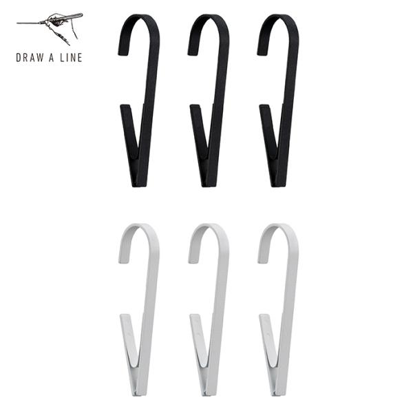 クリップ フック 吊るす ハンギング ツヤ消し DRAW A LINE ドローアライン 028 クリ...