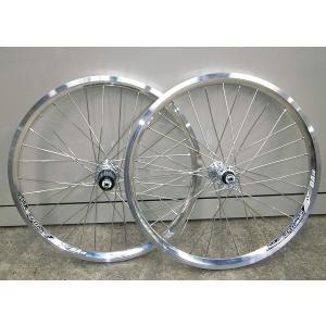 20インチ406サイズ 105 [ポリッシュリム仕様] 前後輪セット