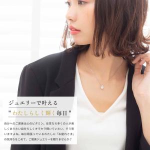 スワロフスキージルコニア 1.25カラットネッ...の詳細画像4