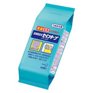 4901301505965 セイフキープ　つめかえ用　80枚 生活用品・家電 衛生用品 ウェットティッシュ 花王 505965｜gita