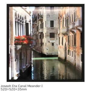 アートパネル 北欧 おしゃれ 壁掛け アートポスター ジョセフエタ Joseph Eta Canal Meander I アートフレーム IJE-6｜gita