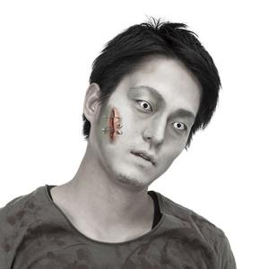 ハロウィン グッズ 雑貨 仮装 コスプレ ゾンビ メイク 傷シリーズ 刺激 ホラー 顔 ボディに 接着剤付き ハロウイン パーティー イベント ハロウィーン