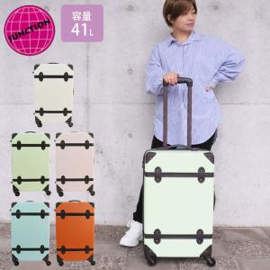 スーツケース Mサイズ かわいい キャリーケース トランクキャリー バッグ M 41L 35908 JUNCTION セリーヌ ハードキャリー キャ｜gita