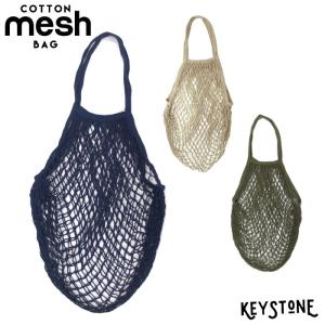  メッシュバッグ コットン  KEY STONE キーストーン コットンメッシュバッグ COMEBA ネットバッグ エコバッグ 買い物バッグ