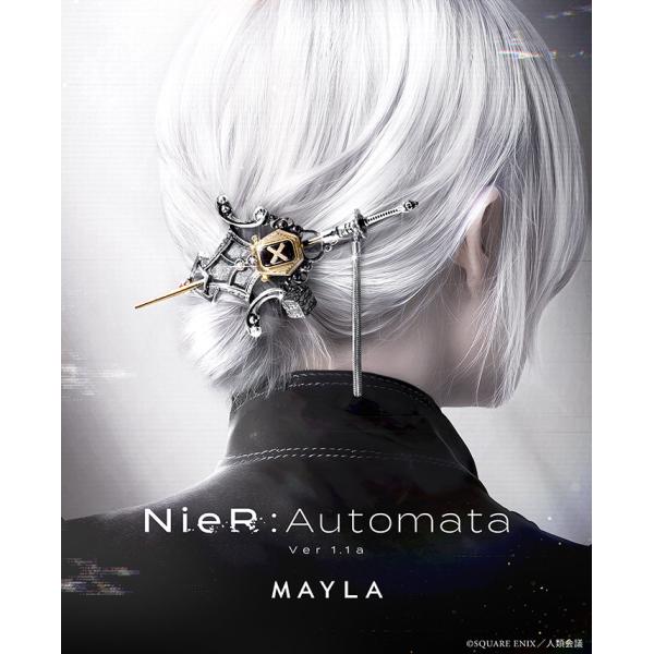 MAYLA マイラ ニーア オートマタ Ver1.1a グッズ ヘアアクセサリー かんざし 髪飾り ...