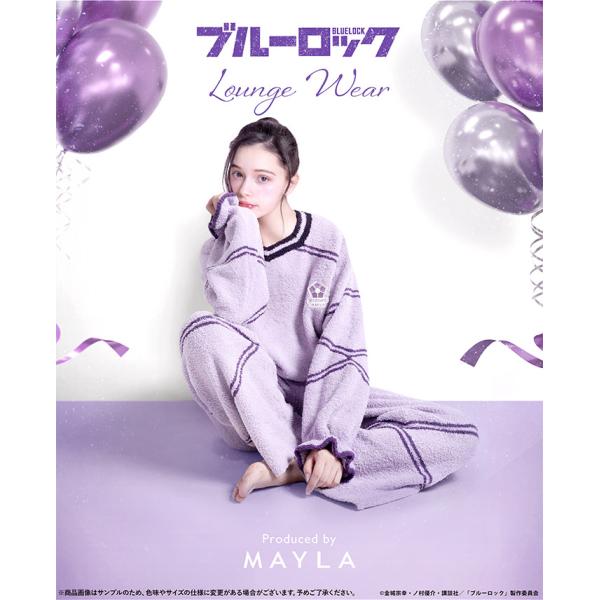 MAYLA マイラ ブルーロック グッズ 服 ルームウェア 部屋着 ブルーロック アイコニック ラウ...