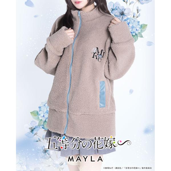 MAYLA マイラ 五等分の花嫁 グッズ 服 五等分の花嫁 アイコニック フリース ジャケット 中野...