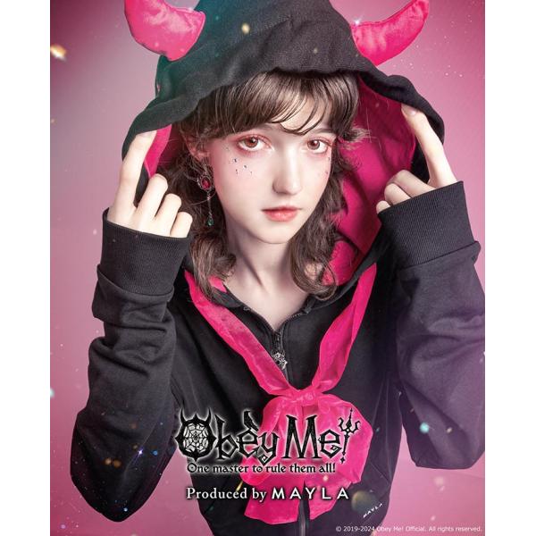 MAYLA マイラ Obey Me! おべいみー！ グッズ 服 オベイミー! アイコニック フーディ...