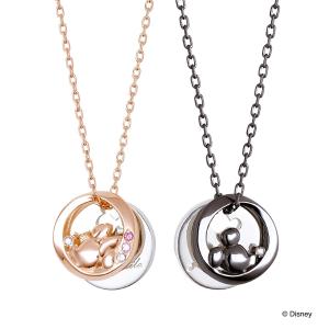 ディズニー ミッキー&ミニー ペアネックレス ...の詳細画像1