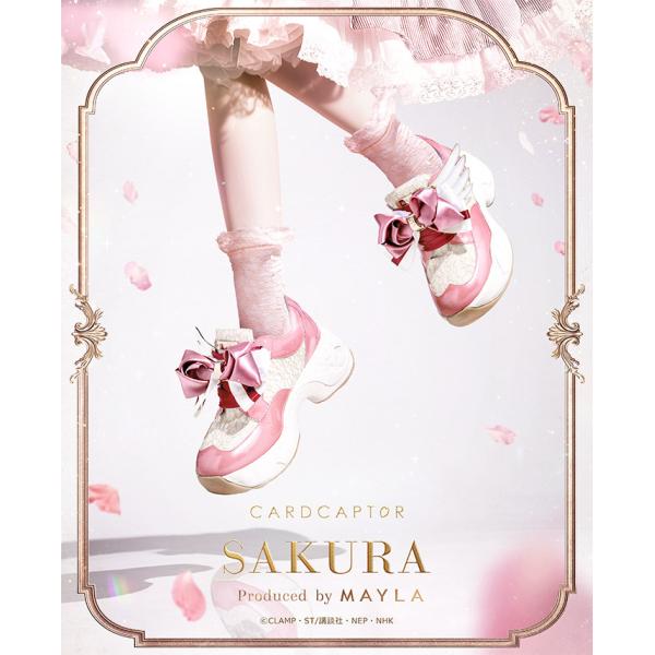 MAYLA マイラ カードキャプターさくら グッズ 靴 スニーカー アイコニック シューズオブジェ ...