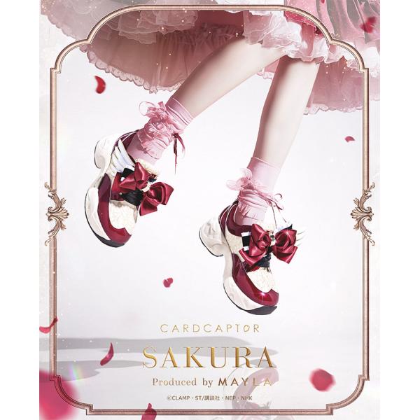MAYLA マイラ カードキャプターさくら グッズ 靴 スニーカー アイコニック シューズオブジェ ...