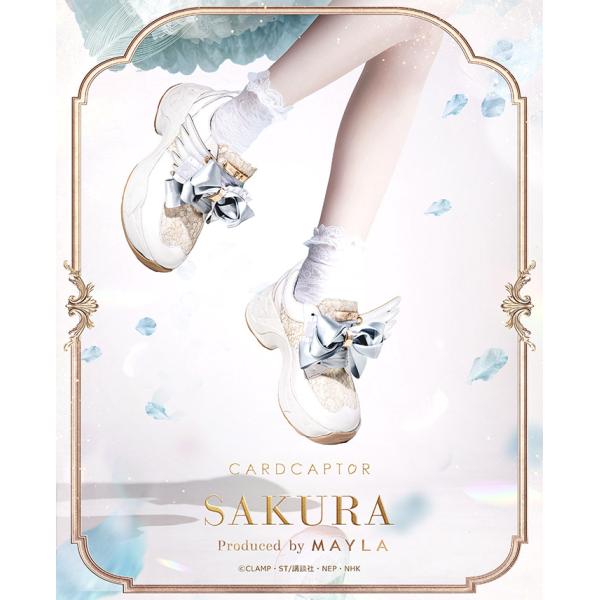 MAYLA マイラ カードキャプターさくら グッズ 靴 スニーカー アイコニック シューズオブジェ ...