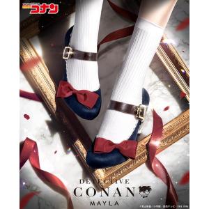 MAYLA マイラ 名探偵コナン グッズ パンプス アイコニック シューズ オブジェ パンプス 江戸川コナン レディース 女性 正規品 新品 公式 名探偵コナン 靴