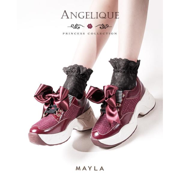 MAYLA マイラ スニーカー プリンセス コレクション ドーリー ドレススニーカー アンジェリーク...