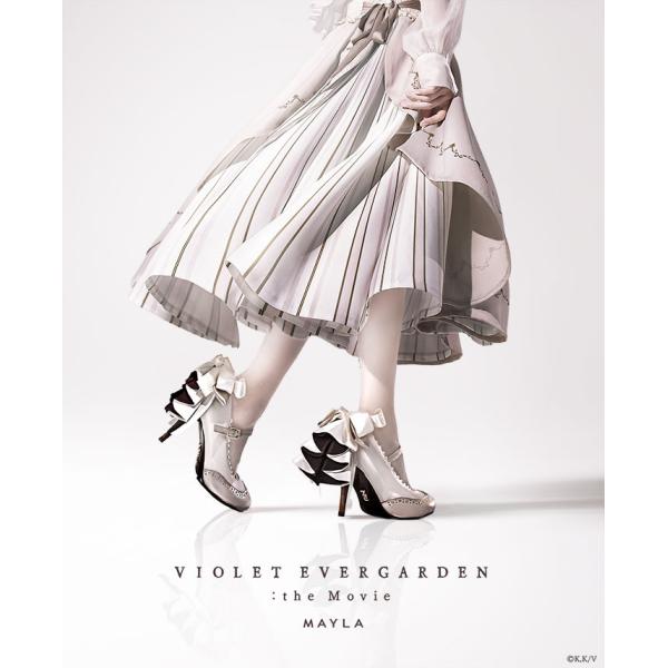 MAYLA マイラ ヴァイオレット・エヴァーガーデン アイコニック シューズオブジェ パンプス ゼー...