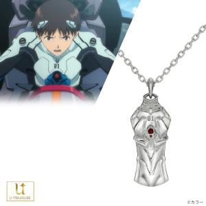 美品 EVANGELION ロンギヌスの槍 シルバー ネックレス 花唐草 受注生産品】EVA×花唐草 collaboration SILVER ロンギヌスの槍ミニ